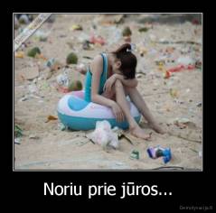 Noriu prie jūros... - 