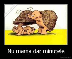 Nu mama dar minutele - 