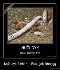 Nužudyk Bieber'į - išsaugok žmoniją - 