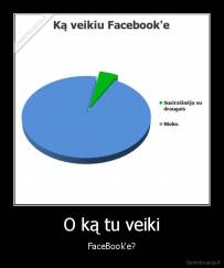 O ką tu veiki - FaceBook'e?