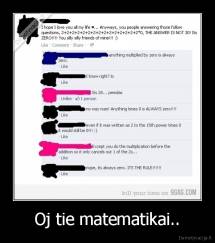 Oj tie matematikai.. - 