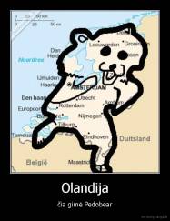 Olandija - čia gimė Pedobear