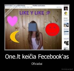 One.lt keičia Fecebook'as - Oficialiai