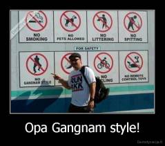 Opa Gangnam style! - 