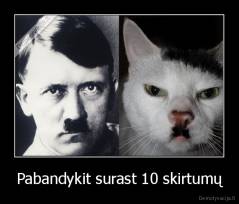 Pabandykit surast 10 skirtumų - 