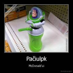 Pačiulpk - McDonald'ui