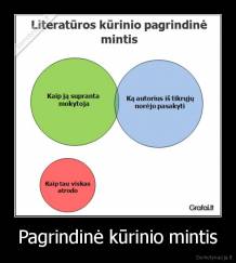 Pagrindinė kūrinio mintis - 