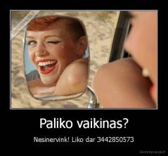 Paliko vaikinas? - Nesinervink! Liko dar 3442850573