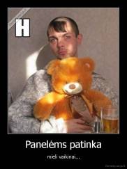 Panelėms patinka - mieli vaikinai...