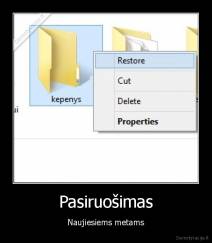 Pasiruošimas - Naujiesiems metams