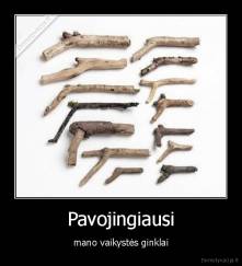 Pavojingiausi - mano vaikystės ginklai