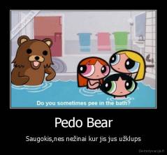 Pedo Bear - Saugokis,nes nežinai kur jis jus užklups