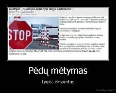 Pėdų mėtymas - Lygis: ekspertas