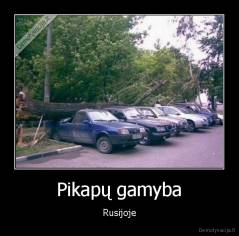 Pikapų gamyba - Rusijoje