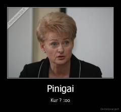 Pinigai - Kur ? :oo