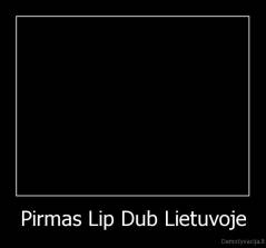 Pirmas Lip Dub Lietuvoje - 