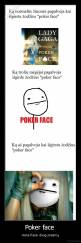 Poker face  - viena frazė- daug prasmių