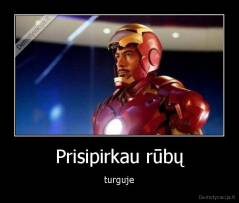 Prisipirkau rūbų - turguje