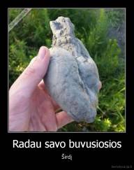 Radau savo buvusiosios - Širdį