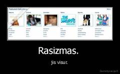 Rasizmas.  - jis visur.