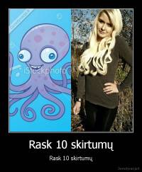 Rask 10 skirtumų - Rask 10 skirtumų