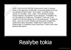 Realybe tokia - 