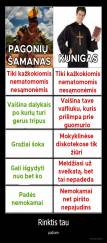 Rinktis tau - pačiam