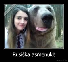 Rusiška asmenukė - 