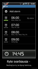 Ryte svarbiausia -  - Neužmigt po to, kai išjungi žadintuvą.