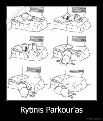 Rytinis Parkour'as - 