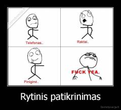 Rytinis patikrinimas - 