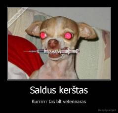 Saldus kerštas - Kurrrrrr tas blt veterinaras