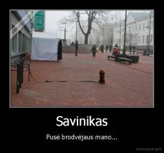 Savinikas - Pusė brodvėjaus mano...