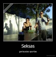 Seksas - geriausias sportas