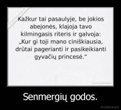 Senmergių godos. - 