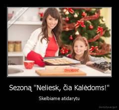 Sezoną "Neliesk, čia Kalėdoms!" - Skelbiame atidarytu