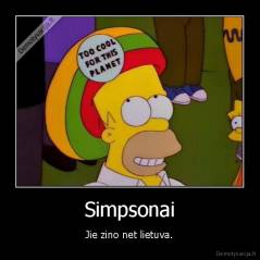 Simpsonai - Jie zino net lietuva.