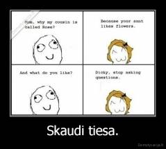 Skaudi tiesa. - 