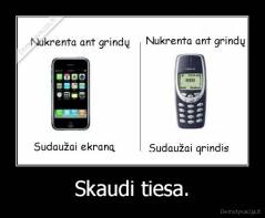 Skaudi tiesa. - 