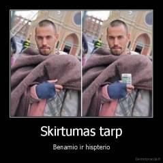 Skirtumas tarp - Benamio ir hispterio