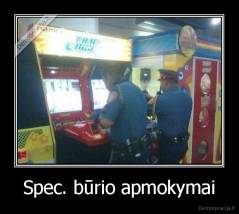 Spec. būrio apmokymai - 