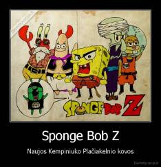 Sponge Bob Z - Naujos Kempiniuko Plačiakelnio kovos