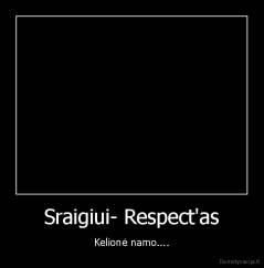 Sraigiui- Respect'as - Kelionė namo....