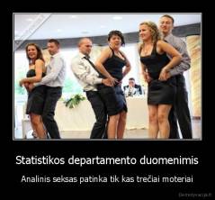 Statistikos departamento duomenimis - Analinis seksas patinka tik kas trečiai moteriai