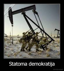 Statoma demokratija - 