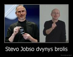 Stevo Jobso dvynys brolis - 