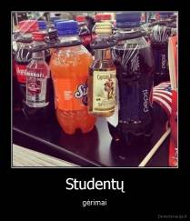 Studentų - gėrimai