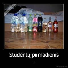 Studentų pirmadienis - ....