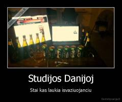 Studijos Danijoj - Stai kas laukia isvaziuojanciu