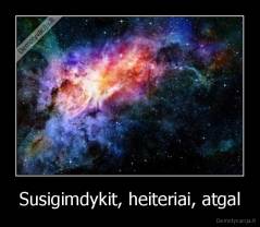 Susigimdykit, heiteriai, atgal - 